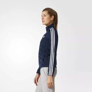RARELY WORN ADIDAS WOMEN'S TEAM TRAINING JACKET  LEGEND INK COLOR Sz L